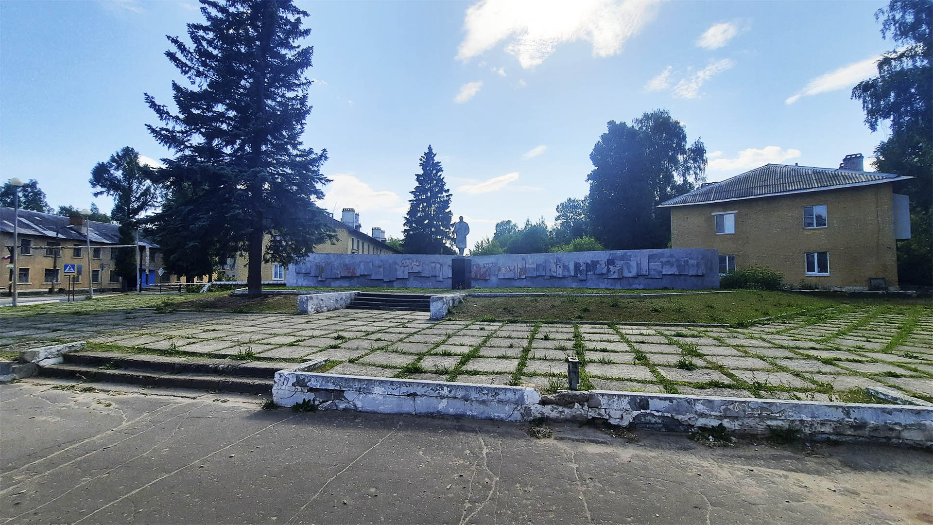 Благоустройство пл.Ленина, р.п.Смолино