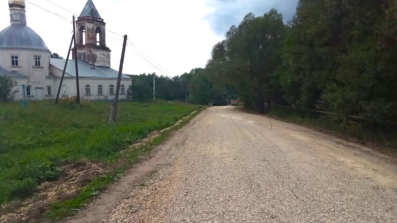 Ремонт дорог ул.Новая, с.Атемасово и подъезд к с.Автодеево