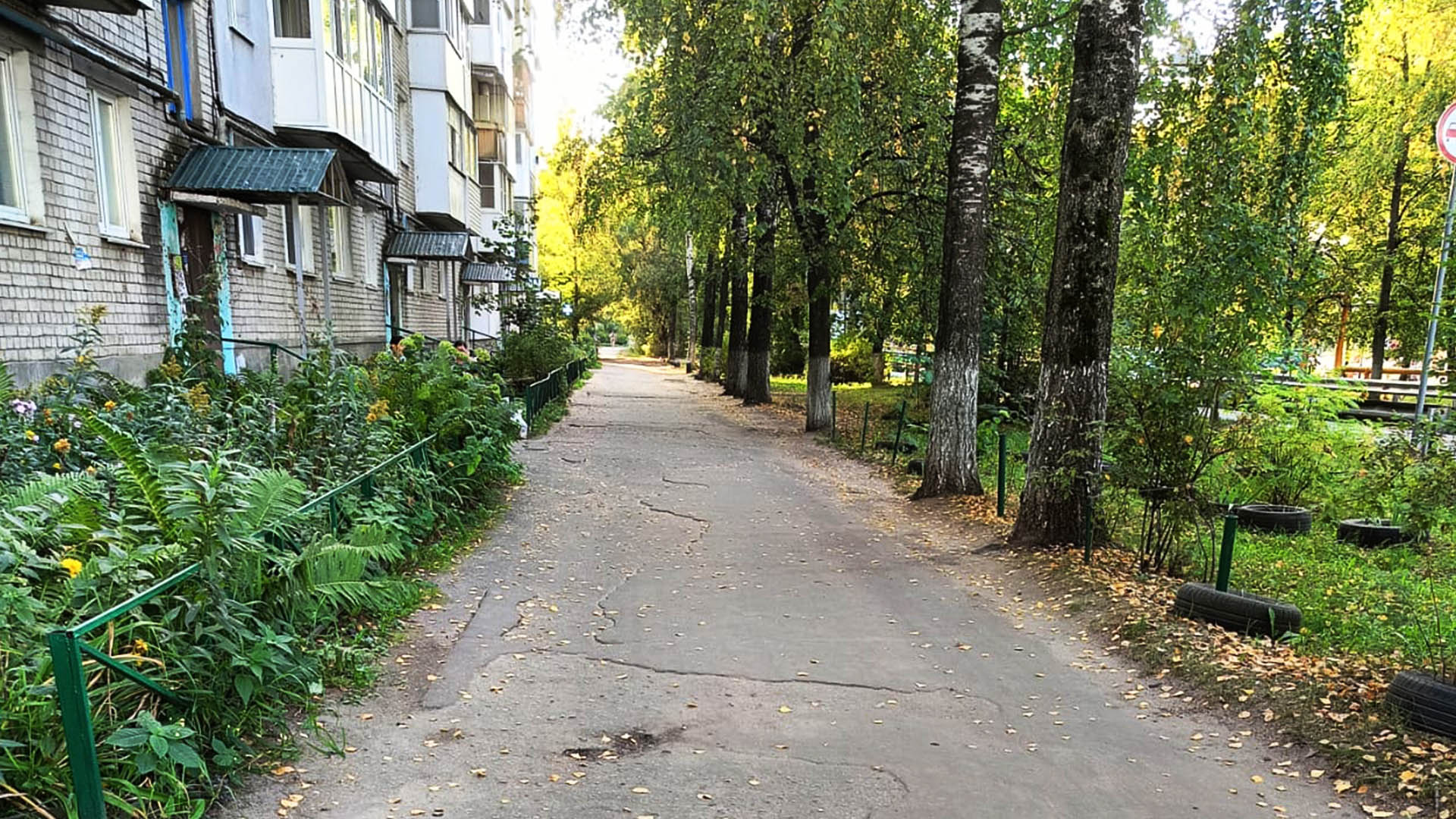 Ремонт тротуара по пр-ту Кирова, р.п.Решетиха