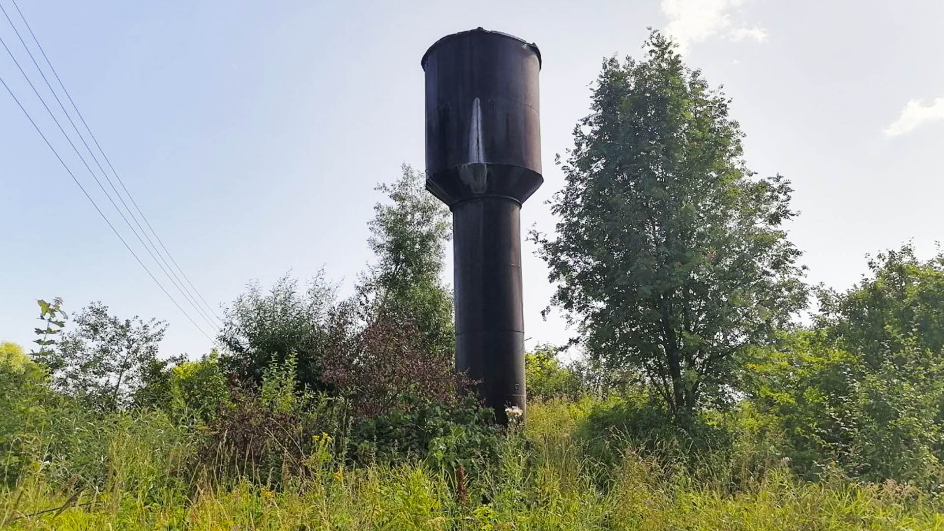 Ремонт водонапорной башни на ул.Кирова, с.Сомовка