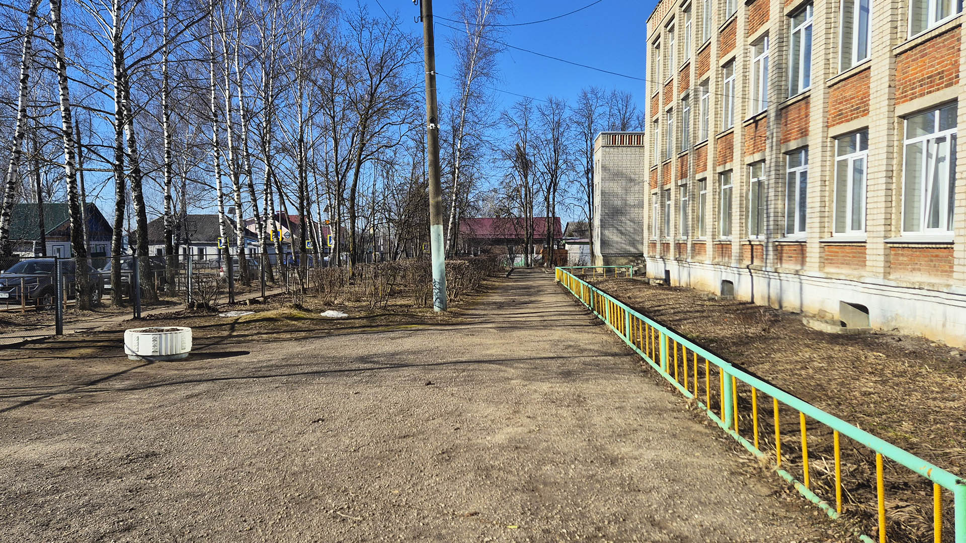 Благоустройство школьного двора МБОУ «Средняя школа №6 им.А.С.Макаренко», г.Арзамас