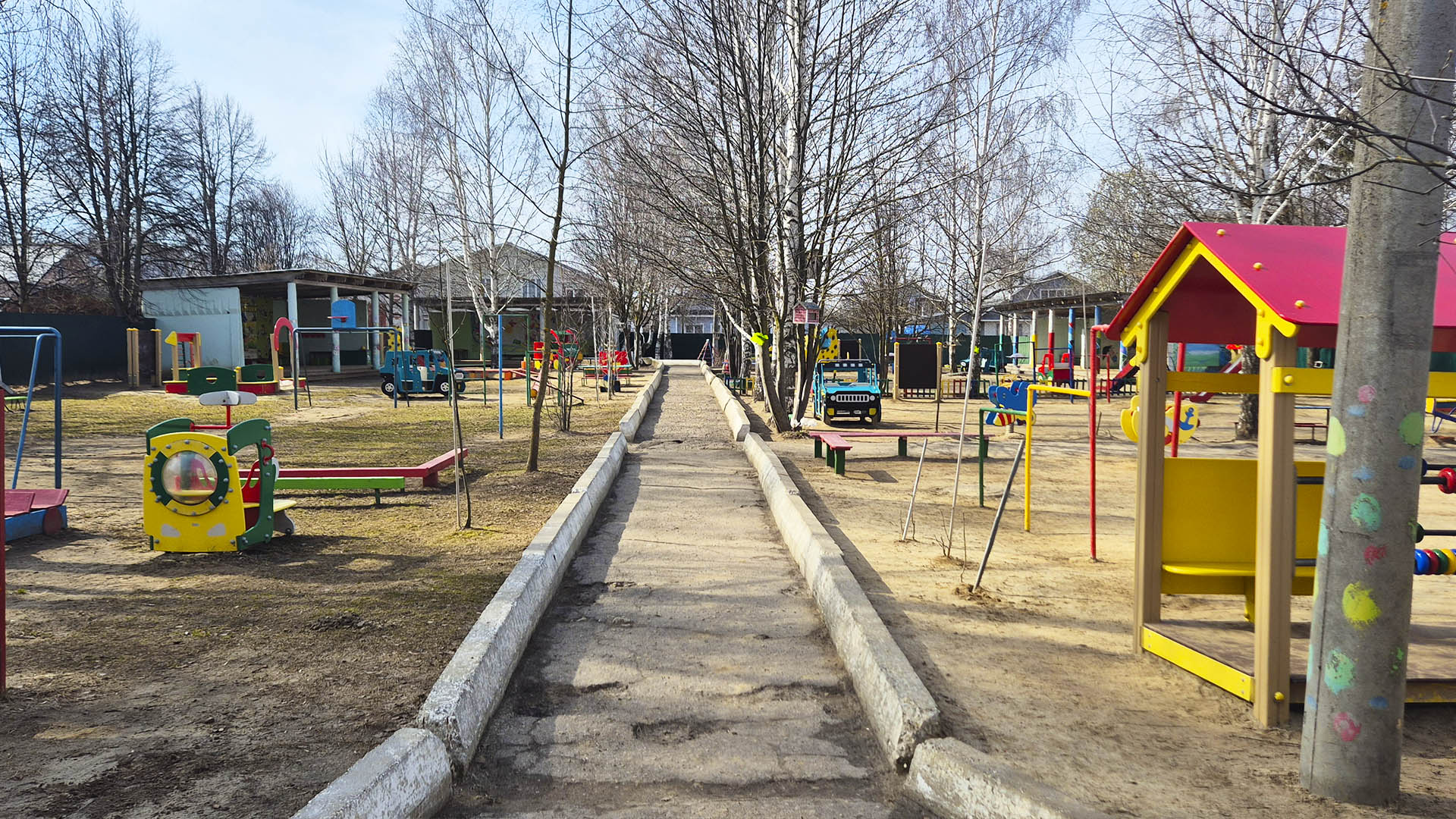 Благоустройство части территории МБДОУ д/с №53 «Уютный детский сад», г.Арзамас