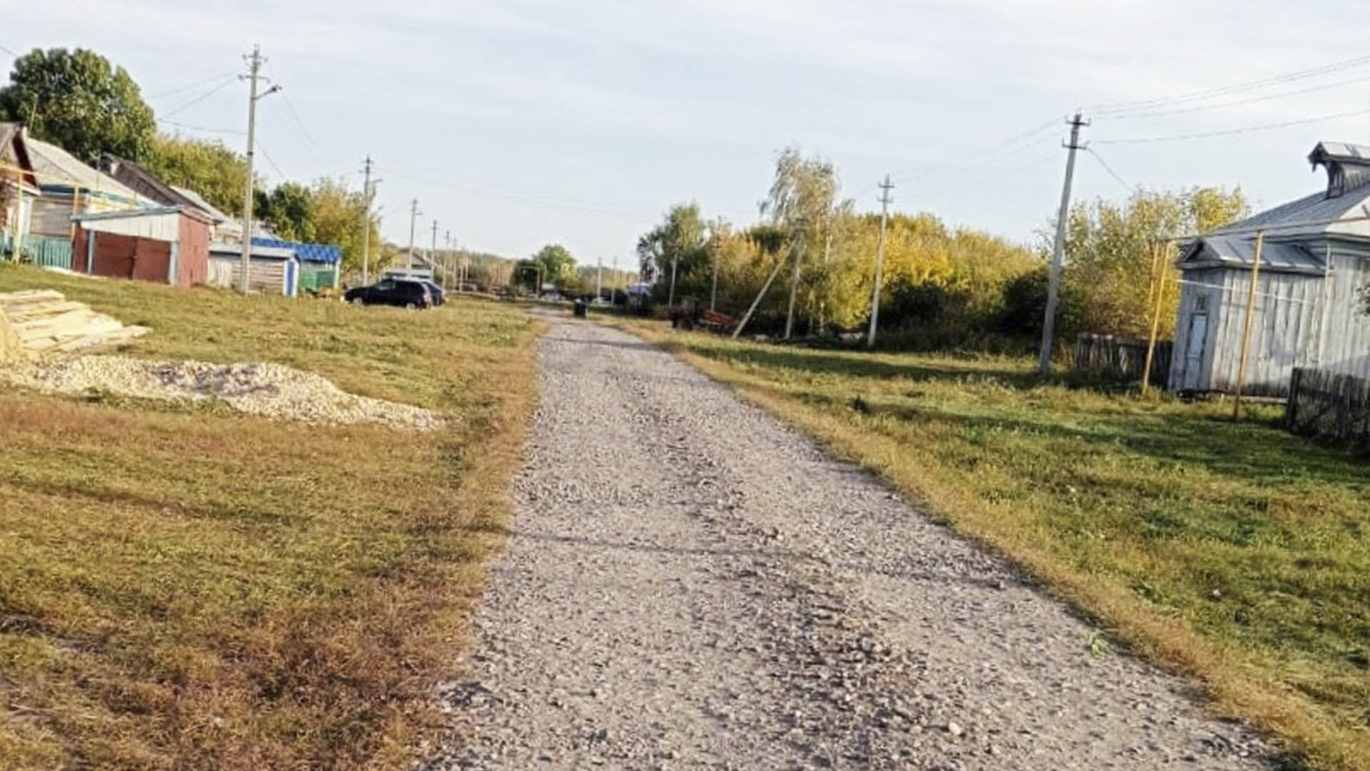 Ремонт дорог по ул.Новая, ул.И.И.Карманова, ул.Кр.Горка, д.Ждановка