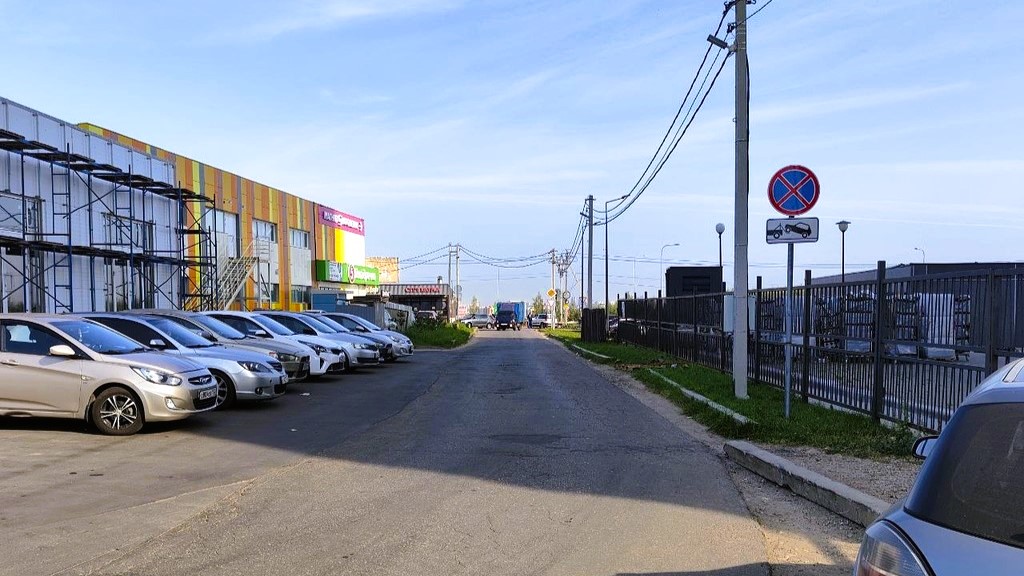 Ремонт участка дороги и тротуара по ул.Лесная,  д.Анкудиновка
