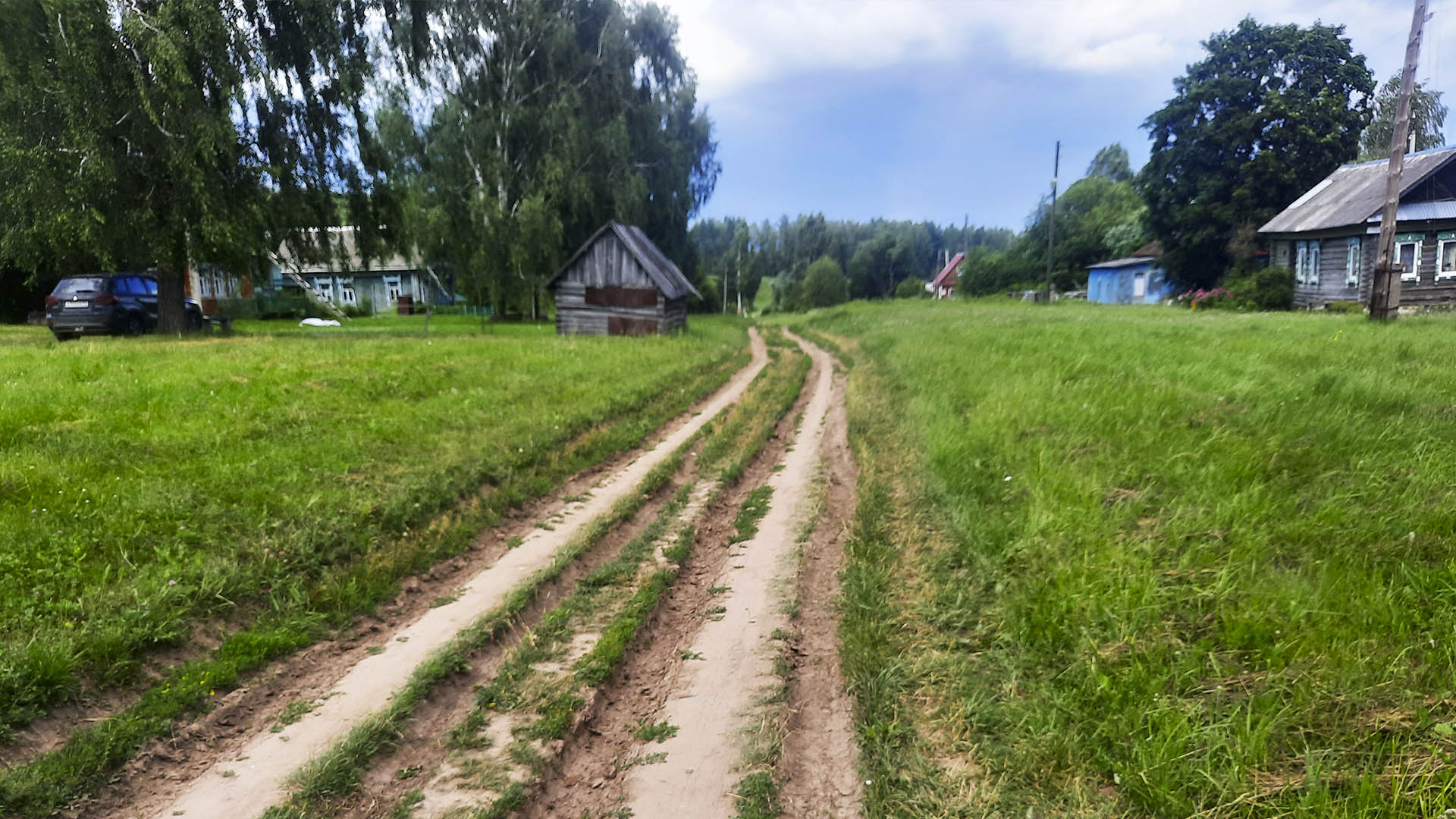 Ремонт дороги по ул.Зеленая, д.Гугино