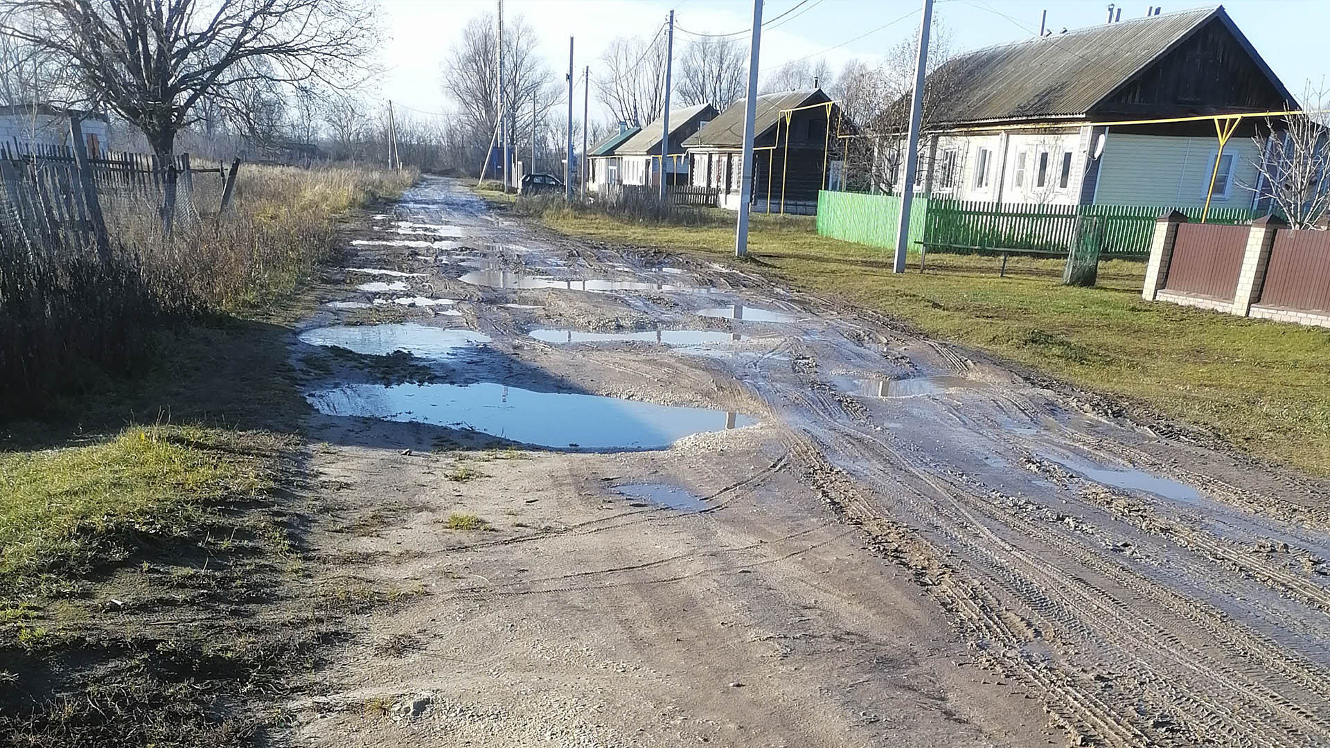 Ремонт дороги по ул.Новая, с.Большое Окулово