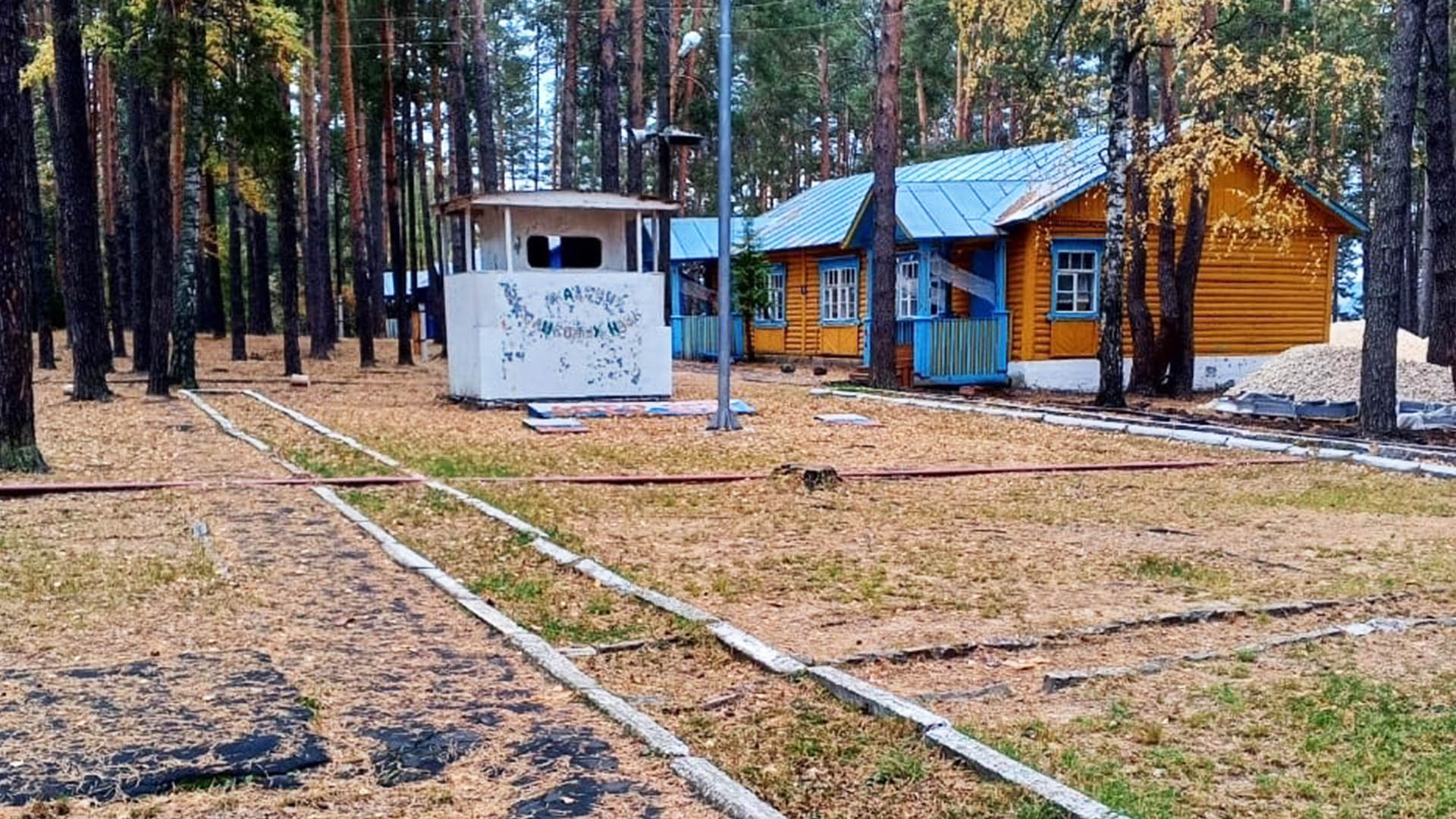 Благоустройство территории центральной линейки ДООЦ «Озеро Свято», с.Дедово