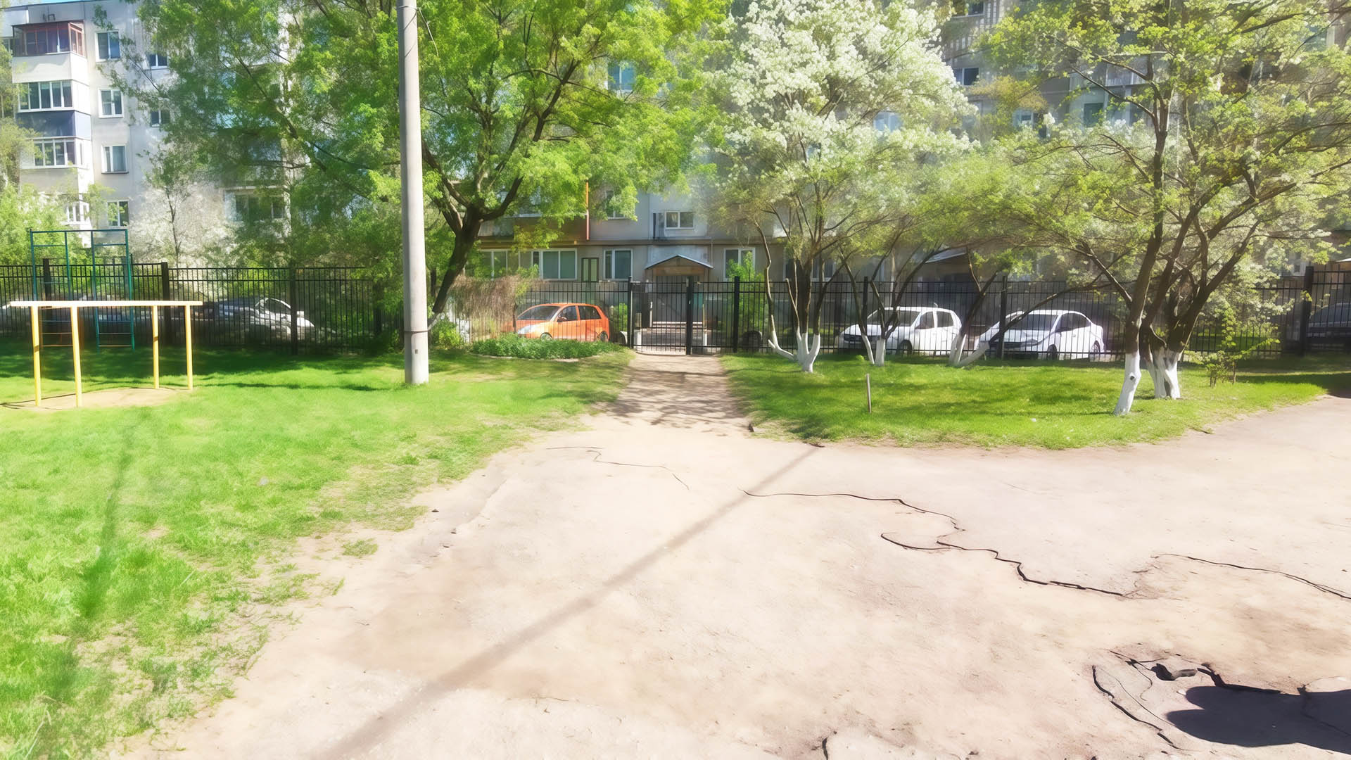 Ремонт асфальтового покрытия на территории МБДОУ «Детский сад №436», г.Нижний Новгород