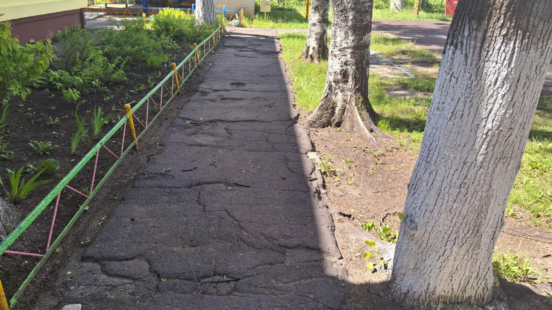 Ремонт асфальтового покрытия на территории МБДОУ «Детский сад №269», г.Нижний Новгород