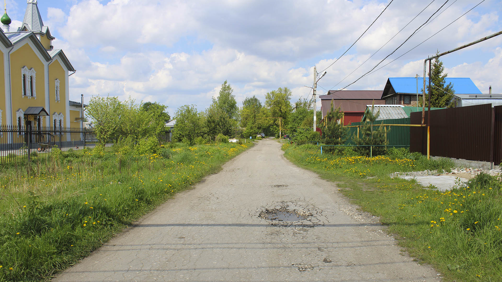 Ремонт дороги по ул.Янтарная, г.Нижний Новгород