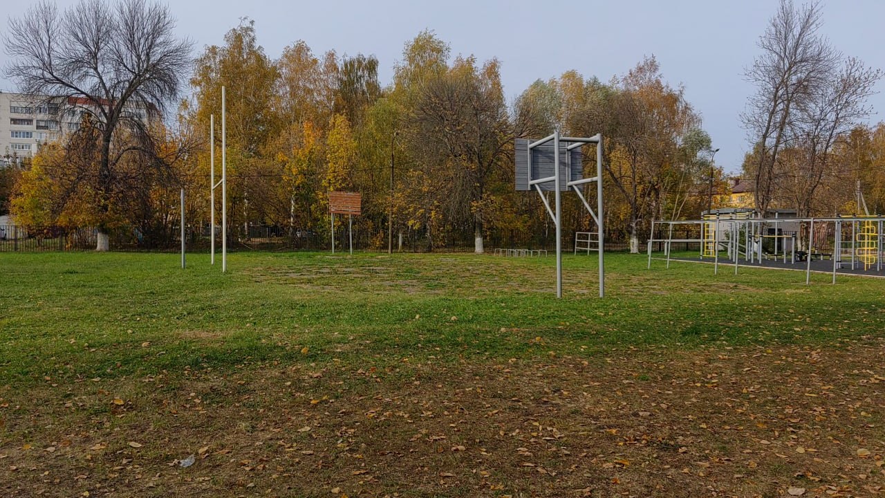 Устройство баскетбольно-волейбольной площадки МБОУ «Школа №170», г. Нижний Новгород
