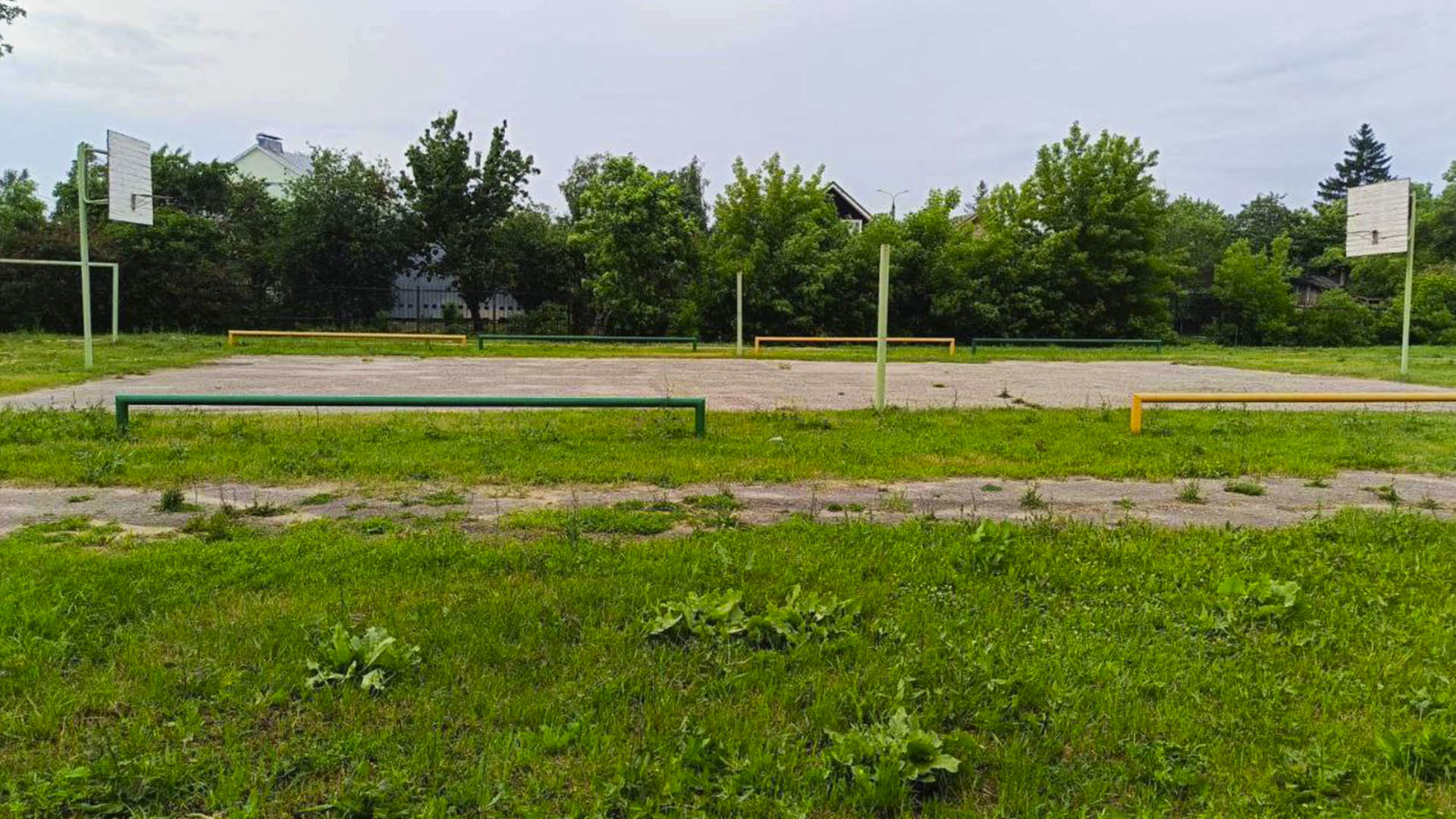 Устройство универсального спортивного комплекса на территории МАОУ «Школа №156 им.Б.И.Рябцева», г.Нижний Новгород