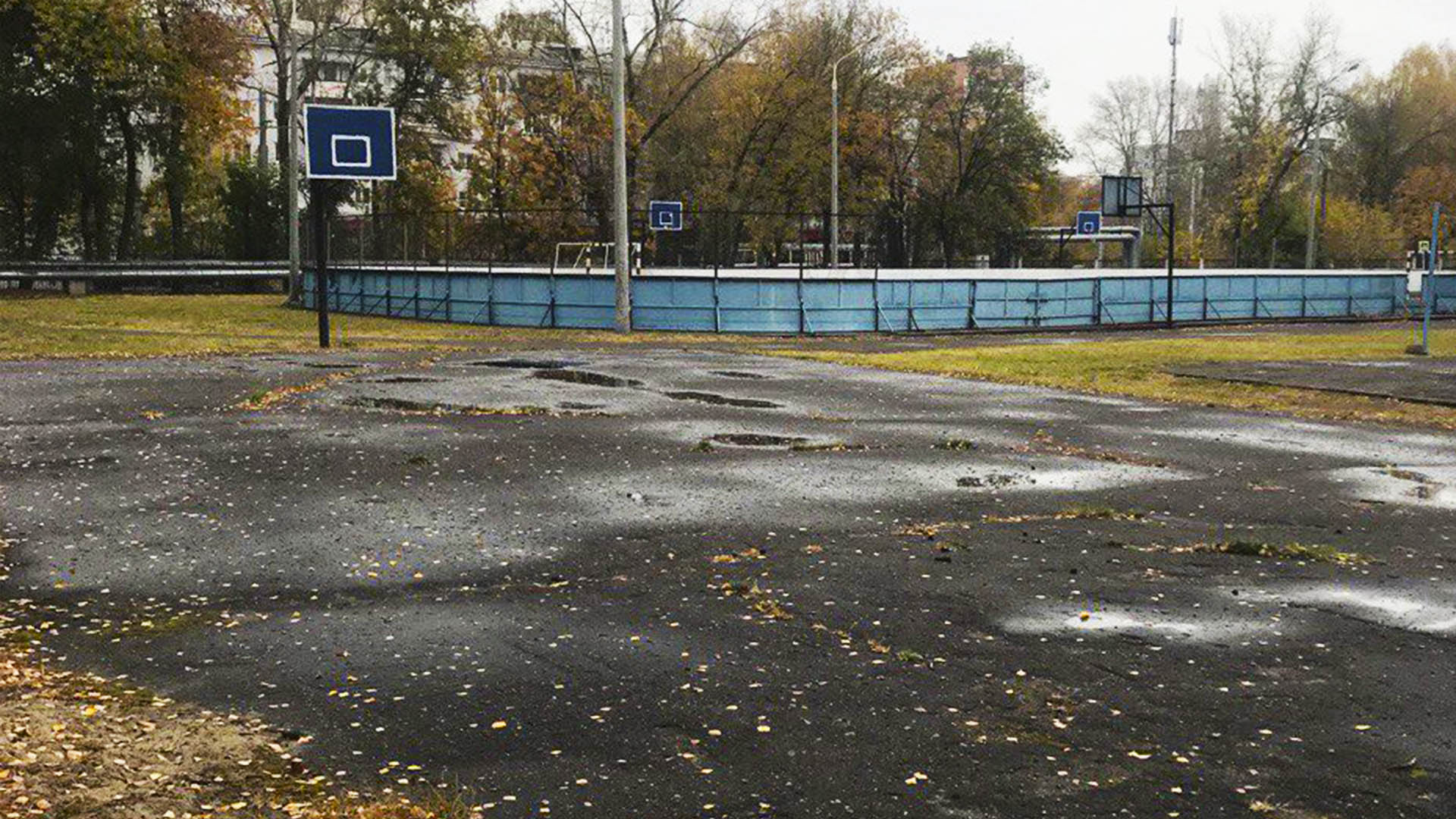 Устройство универсальной спортивной площадки на территории «Школа №172», г.Нижний Новгород