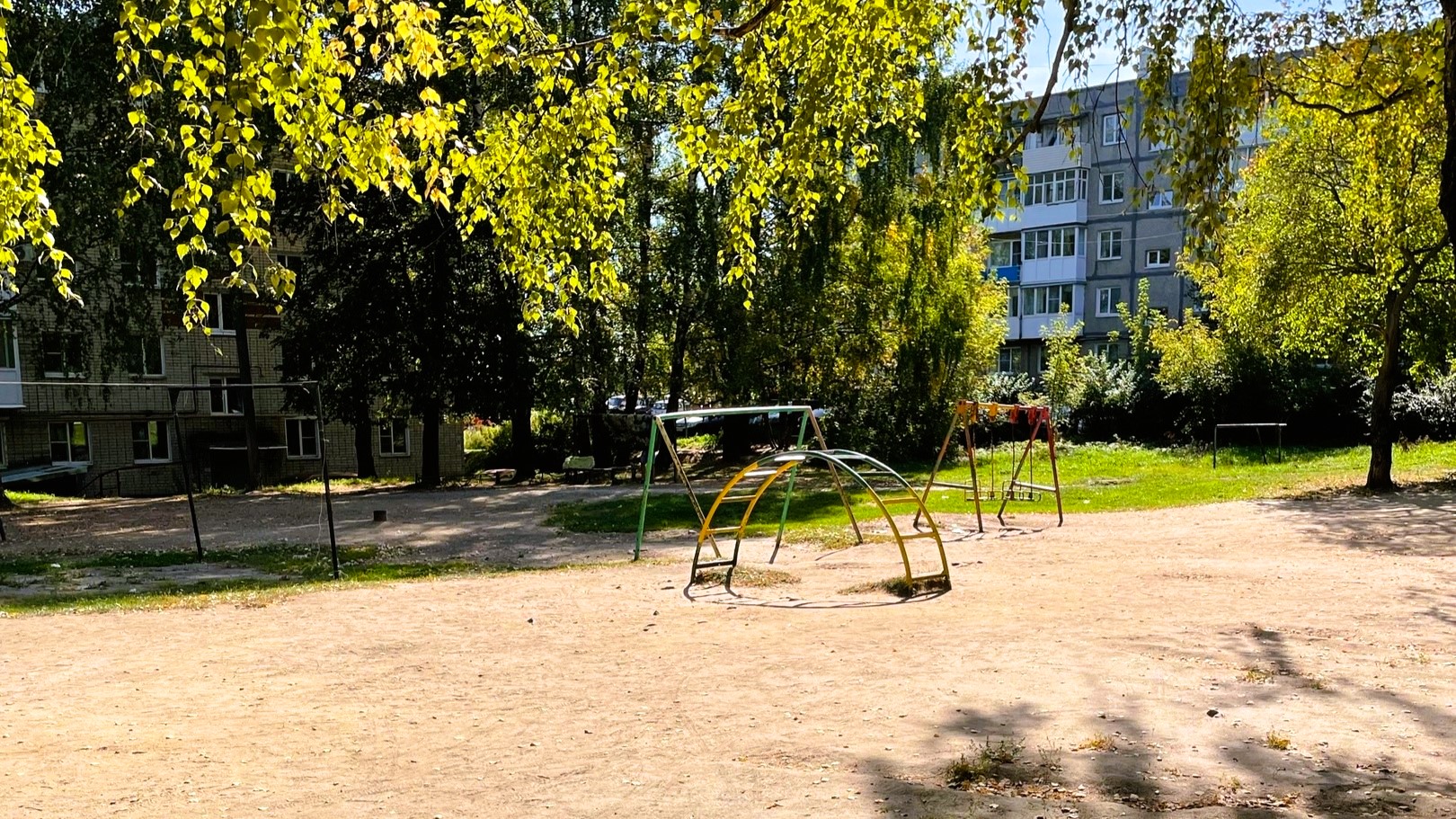 Благоустройство детской площадки на ул.Перчанкина д.57А, г.Павлово