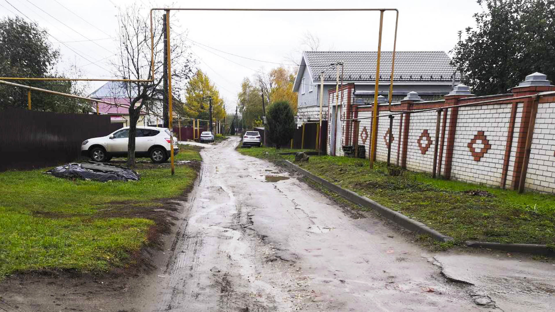 Ремонт участка дороги, д.Завалищи