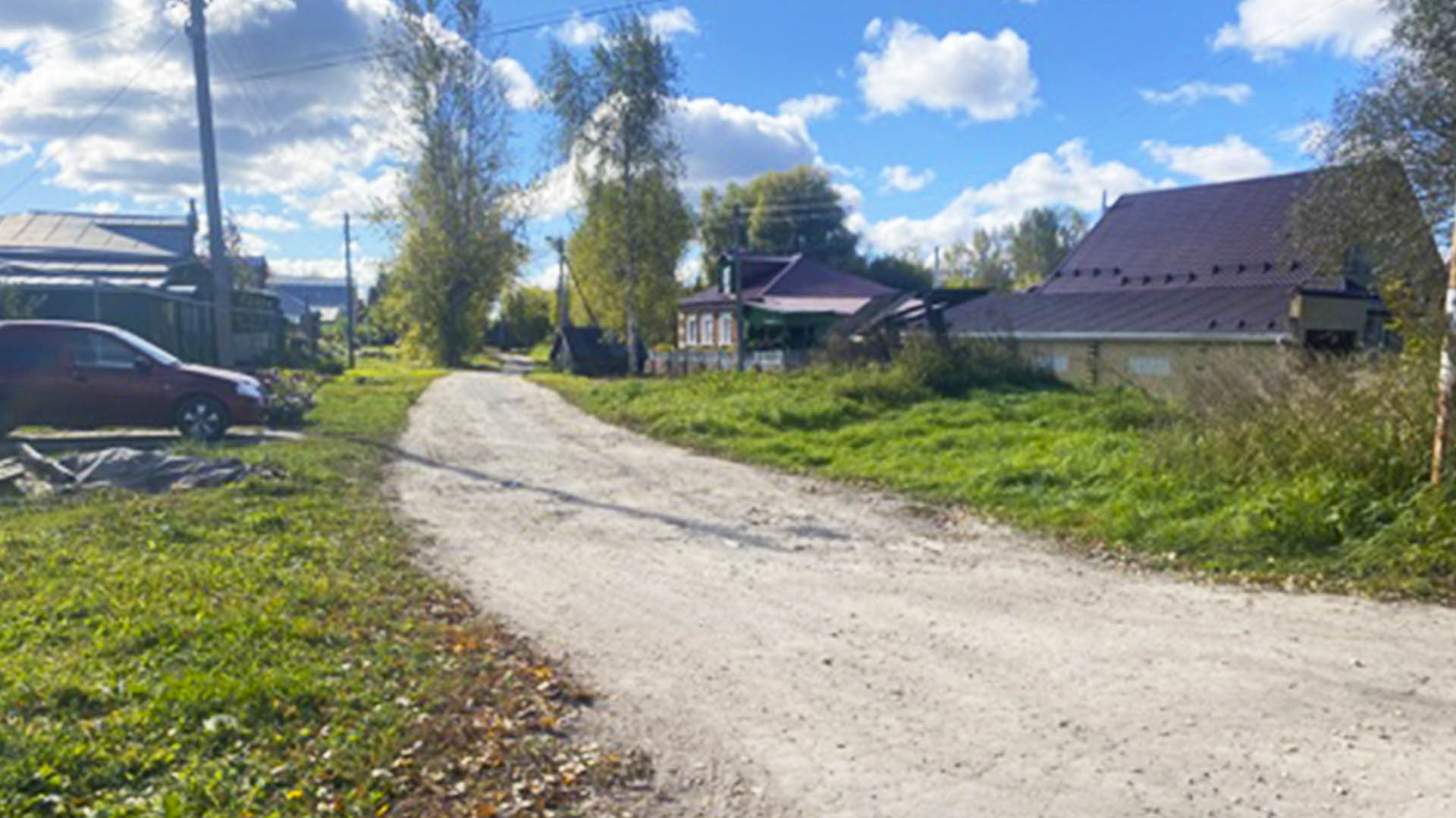 Ремонт дороги по ул.Колхозная, д.Комарово