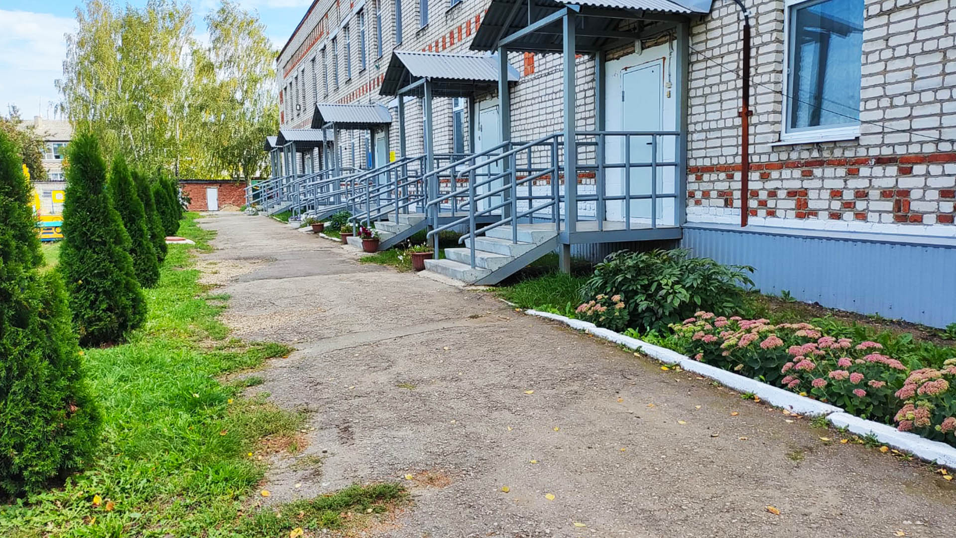 Ремонт асфальтового покрытия на территории МБДОУ «д/с «Олененок», г.Перевоз