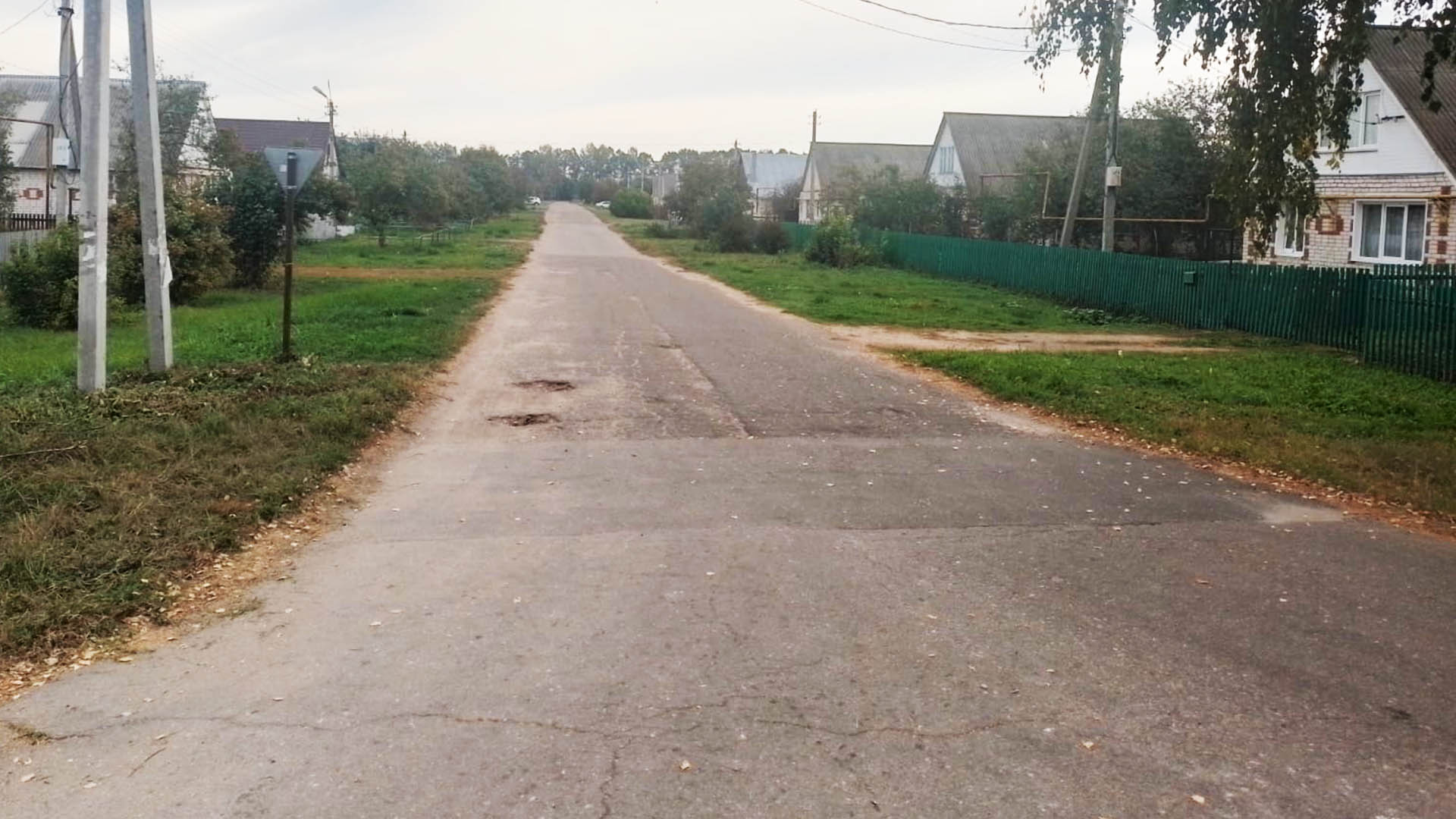 Ремонт дороги по ул.Юбилейная, п.Центральный