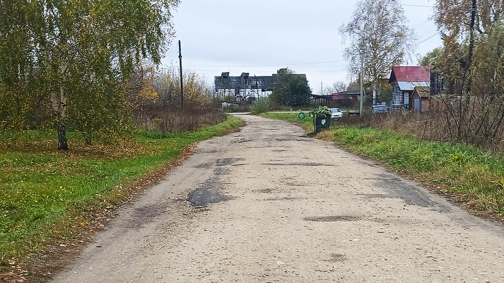 Ремонт дороги по ул.Стрелецкая, д.12 - д.34, с.Курмыш