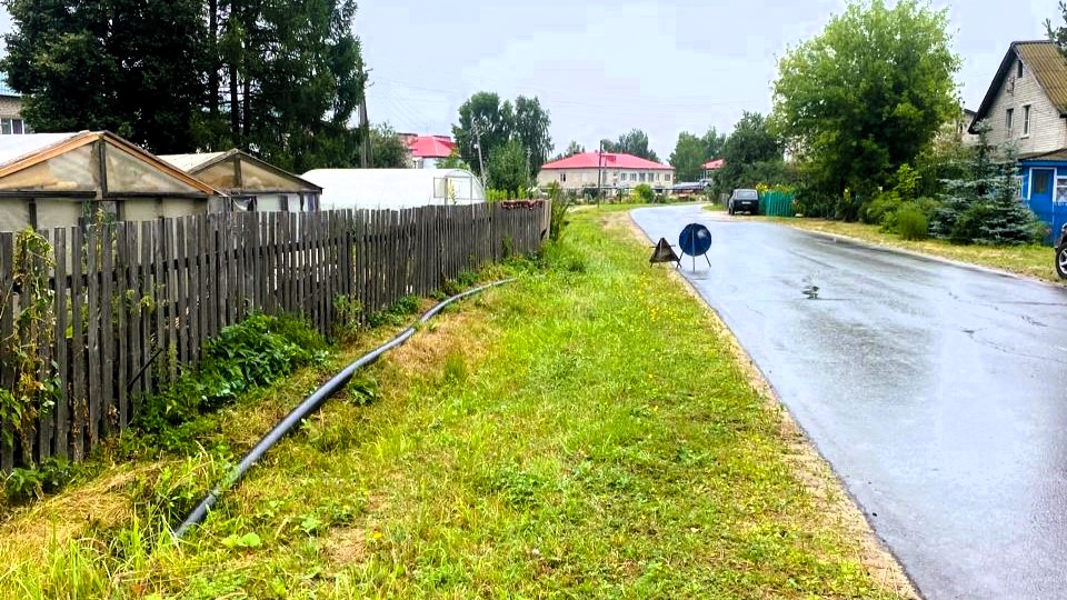 Ремонт водопровода, р.п.Тонкино