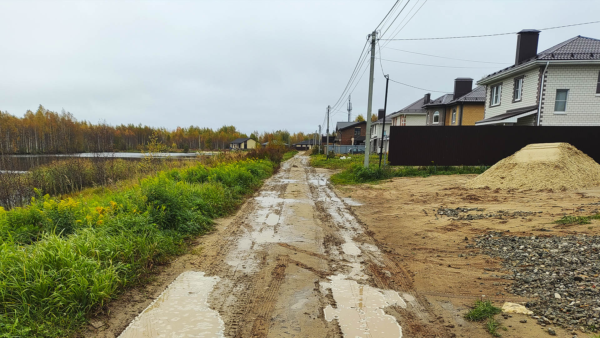 Ремонт дороги по ул.Тенистая, г.Бор