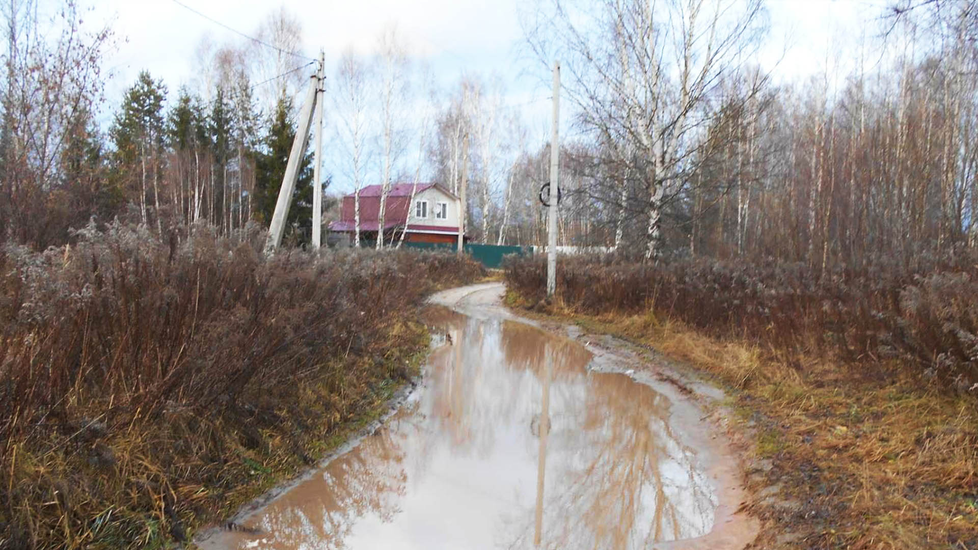 Ремонт участка дороги, д.Мякотинское