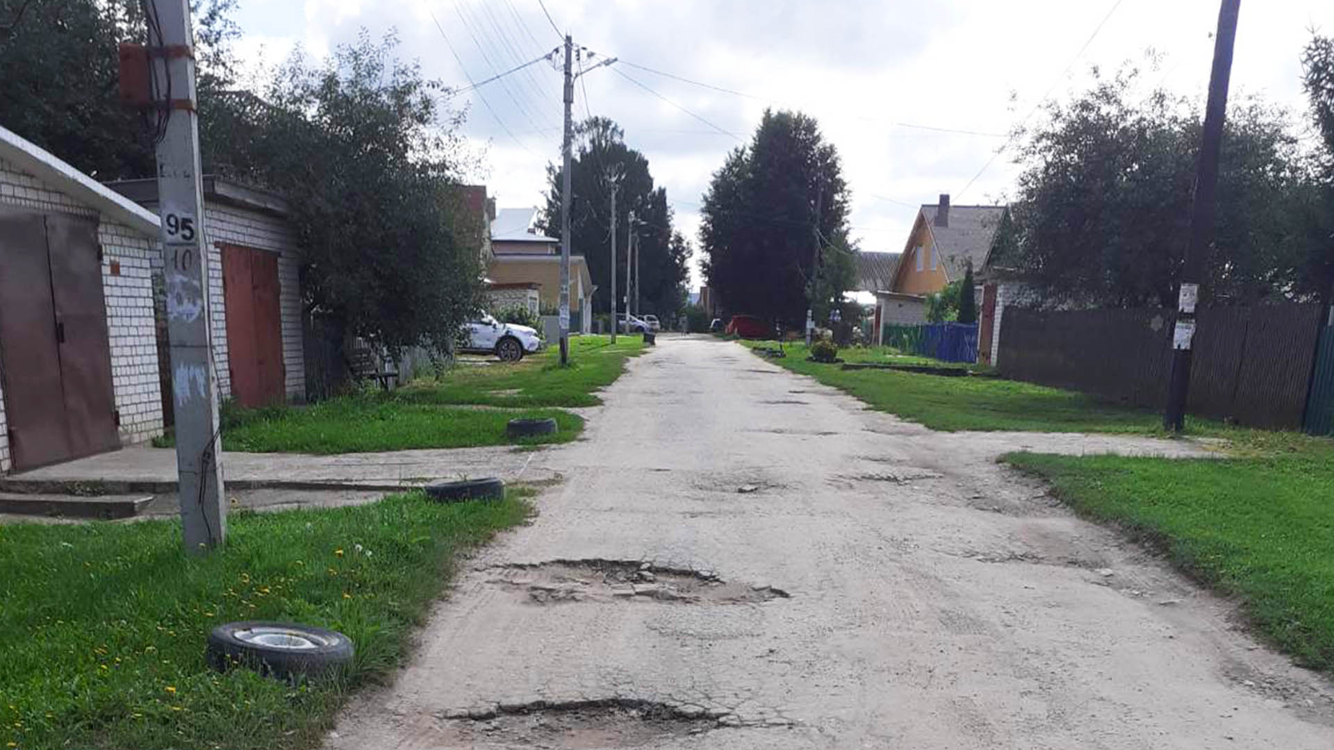 Ремонт дороги по ул.Чапаева от д.25 до д.64, п.Неклюдово