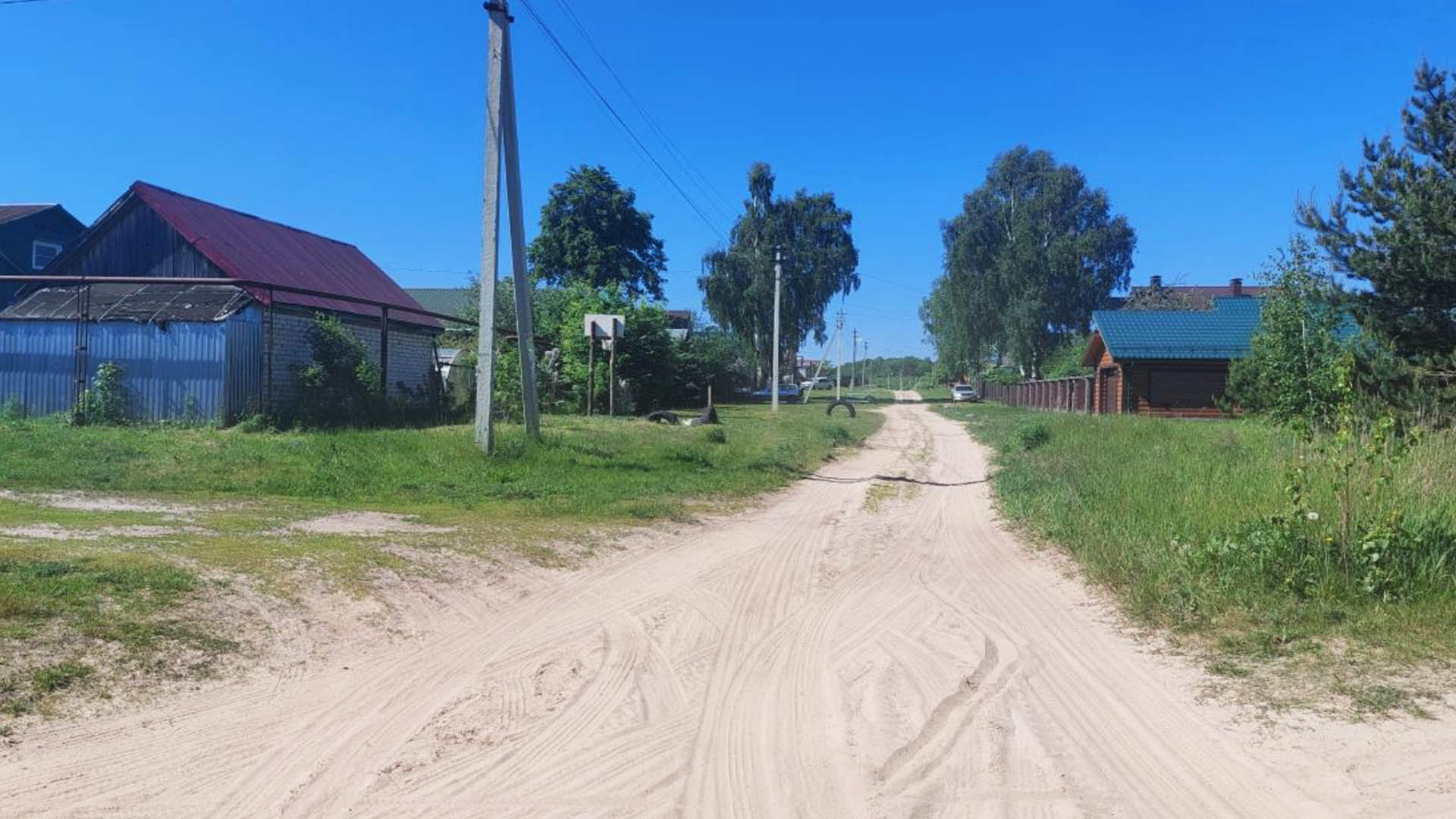 Ремонт дорог по ул.Северная, ул.Механическая, п.Чистое Борское